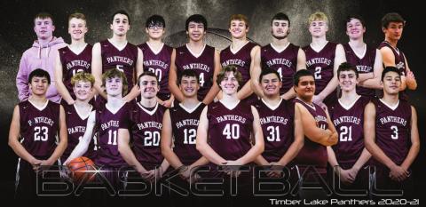 Timber (L-R): Isaiah Ducheneaux , Kyler Bollinger, Chase Marshall, Brandt Ducheneaux, Dixon Booth, Nate Schaffer, Jaiden Ducheneaux, Patrick Marshall, Kedrick Martin, Chazz Gabe; BACK: Jayden Miller, Gracen Hansen, Trenton Hansen, Aidan Rough Surface, Tristan Dupris, Hank Kraft, Jayce Lawrence, Brady Sandquist, Tell Murray, Hunter Schrempp.