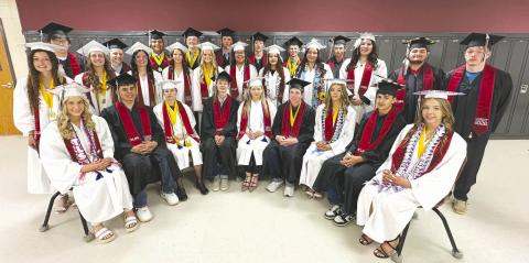 Timber Lake seniors receive diplomas