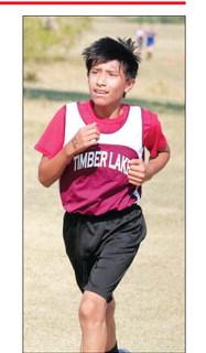 Medalist Xavier Sanchez led the Timber Lake JV boys to the team title at the Philip Cross Country Invitational on Saturday, Oct. 8.