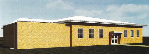 A 27-foot x 25-foot addition to the Dewey County Courthouse in Timber Lake will provide fireproof space for county records. Estimated cost of the project is around $300,000 with work scheduled to get underway this spring. See bid notice on Page 12.