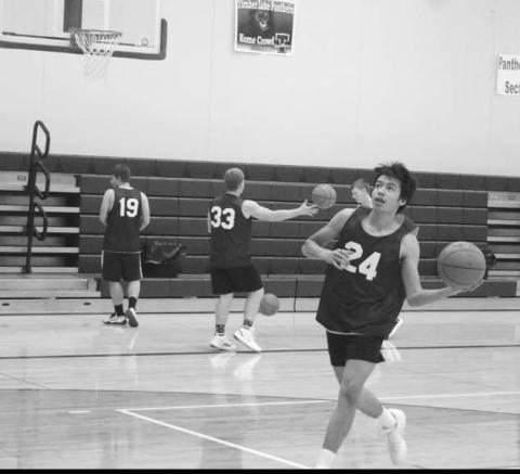 Junior guard Tristan Dupris, 24, is one of just a handful of returning letterwinners for the Timber Lake Panthers this season after all five starters and the sixth man from last year’s team graduated this spring.