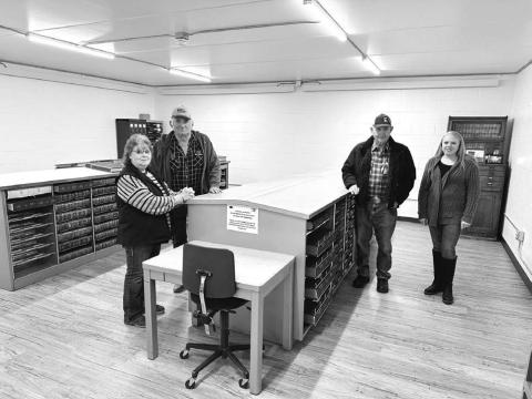 Records vault open