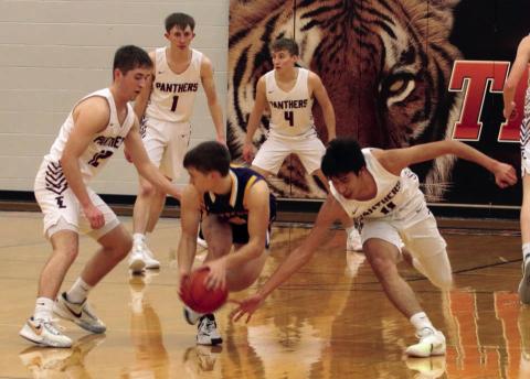 Defense was a key to the Timber Lake Panthers’ win over Strasburg-Zeeland on Saturday
