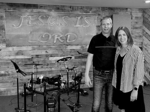 Pastors Bryce and Collette Schaffer, New Hope Church, Timber Lale Photo by Ann Arnold
