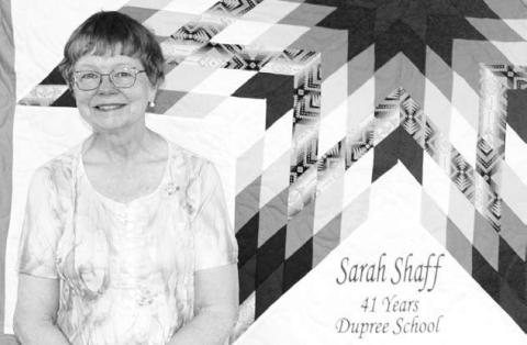 Sarah Shaff is retiring after 41 years of teaching in the Dupree Elementary School.