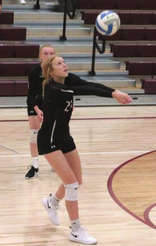 Timber Lake’s Kendyl Locken makes a bump.