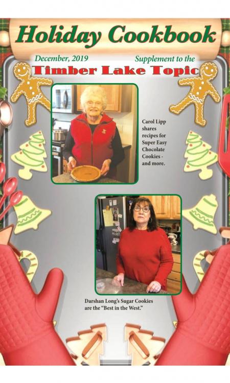 Timber Lake Topic Christmas Cookbook