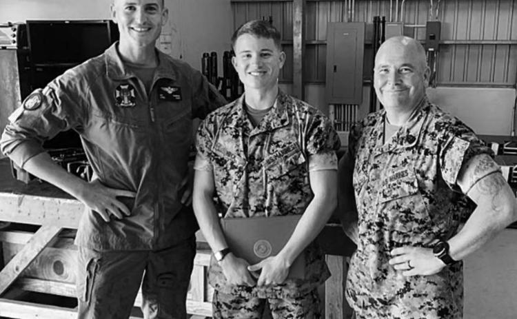 Heck earns Marines promotion