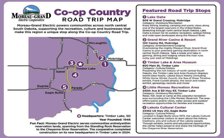 Road Trip Map encourages people to explore area
