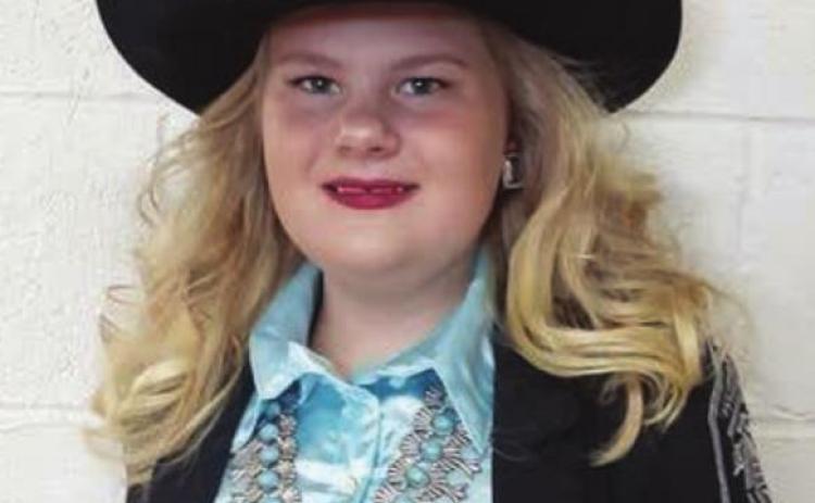 First runner-up at Newell Rodeo