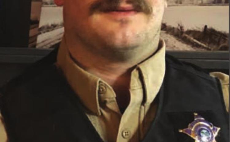 Deputy Nilson attending law enforcement training in Pierre