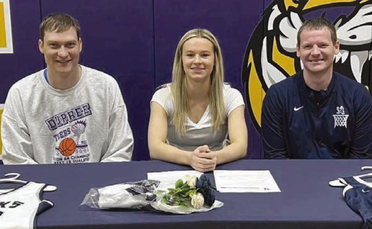 College signing day in Dupree ...