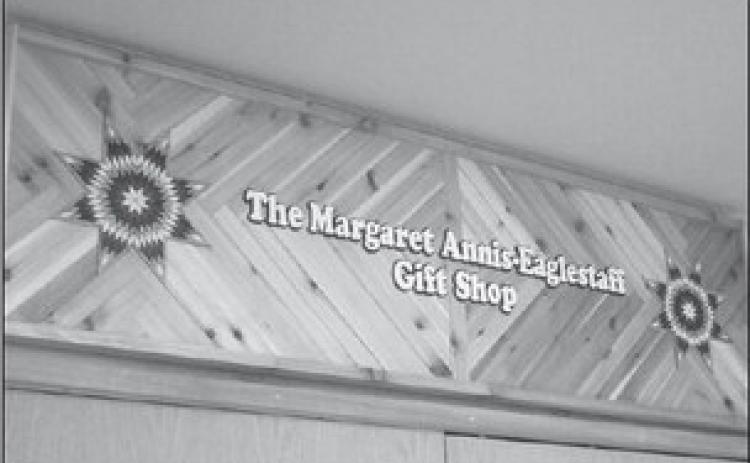 A new gift shop was opened recently in the Cheyenne River Sioux Tribe Cultural Center in Eagle Butte. The store, located just off the main lobby, is dedicated to the late Margaret Eaglestaff, a longtime teacher and volunteer at the cultural center who passed away in 2022.