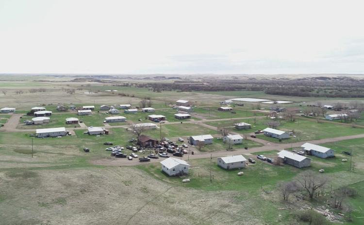 White Horse today If Chief Martin White Horse could look down from his burial place atop a hill this is the view of the White Horse community he would see today. White Horse died in 1915, leaving a winter count that was passed down in his family for many years. His oral history was told to Florence Thwing with Harvey Left Handed Bear as interpreter in 1910.
