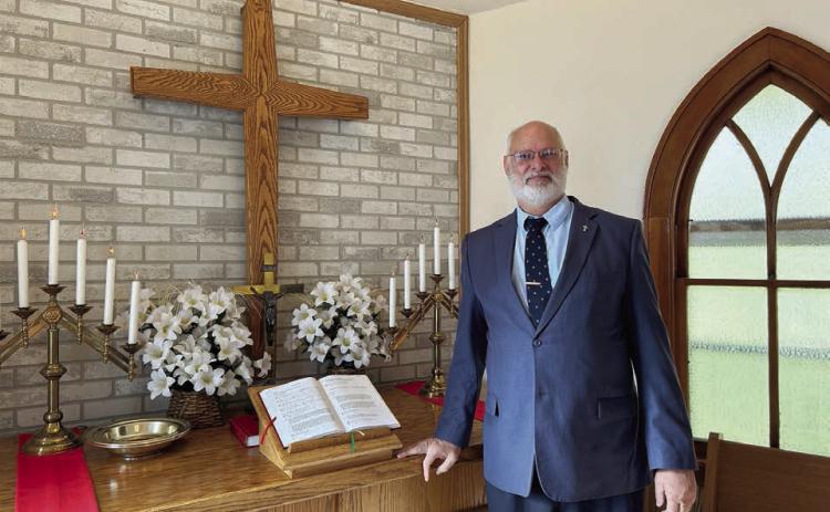 Pastor James Schmeling serves the quad-parish of Isabel, Morristown, McIntosh and Bison.