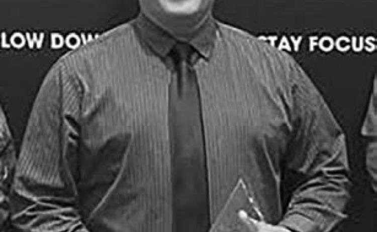 Sgt. Mike Varilek receives Highway Safety Officer of the Year award