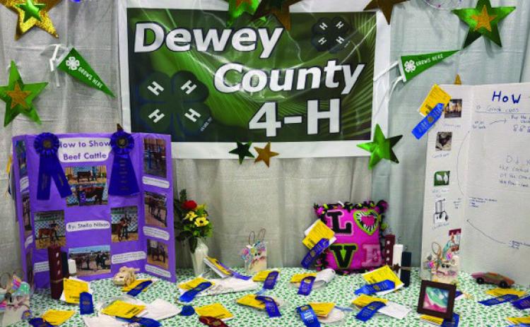 Dewey Co. 4-H members exhibit projects at the South Dakota State Fair