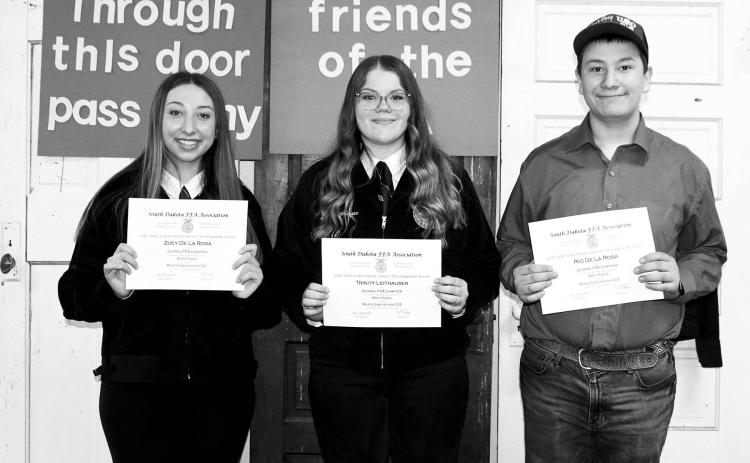 Dupree High School FFA hosts awards banquet
