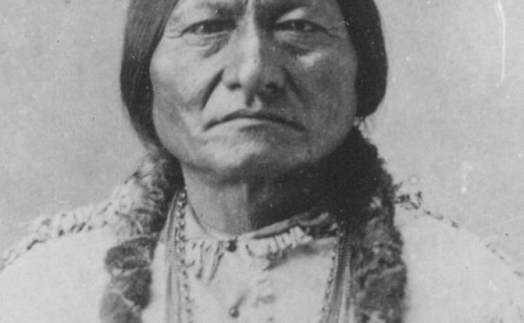 An 1876 Winchester rifle (LEFT) that belonged to Sitting Bull (ABOVE) was auctioned off in early June, selling for $132,000. The firearm was part of an extensive collection belonging to former banker Larry Ness of Yankton. It supposedly confiscated from Sitting Bull’s cabin on the Standing Rock Sioux Reservation on Dec. 15, 1890, after the Sioux leader was shot by a tribal police officer during a botched arrest attempt.