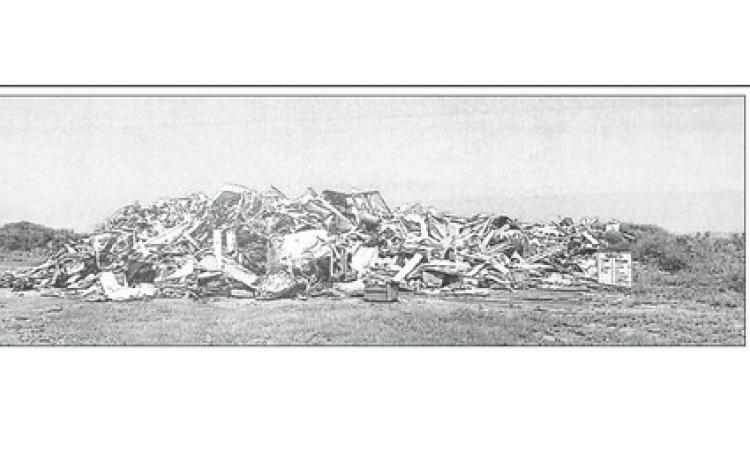 Debris pile