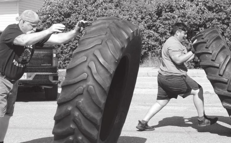 Strongman competition held in Dupree