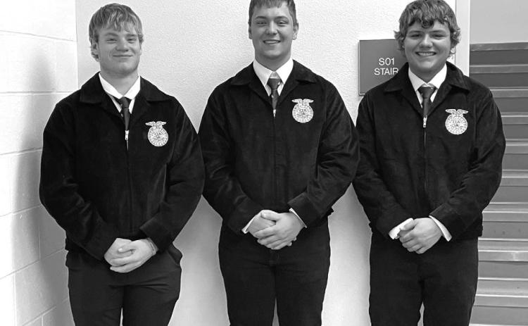 Team placed at Belle Fourche