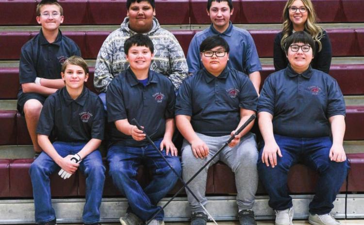 Timber Lake Panthers golf team 2022