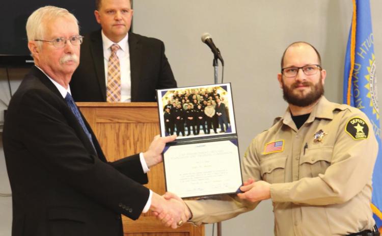 Deputy Kyle Nilson certified
