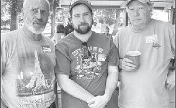 L-R: Russell Edwards, Brook Holdass, Donald Bakeberg
