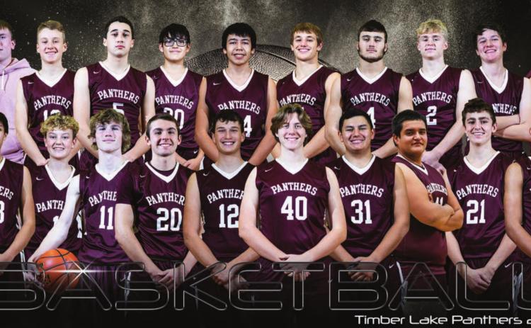 Timber (L-R): Isaiah Ducheneaux , Kyler Bollinger, Chase Marshall, Brandt Ducheneaux, Dixon Booth, Nate Schaffer, Jaiden Ducheneaux, Patrick Marshall, Kedrick Martin, Chazz Gabe; BACK: Jayden Miller, Gracen Hansen, Trenton Hansen, Aidan Rough Surface, Tristan Dupris, Hank Kraft, Jayce Lawrence, Brady Sandquist, Tell Murray, Hunter Schrempp.
