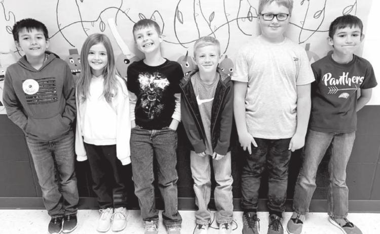 L-R: John Bigger, Lillian Handeland, Taitum Cody, TK Paxton, Aiden Lindskov, Emmett O’Leary.