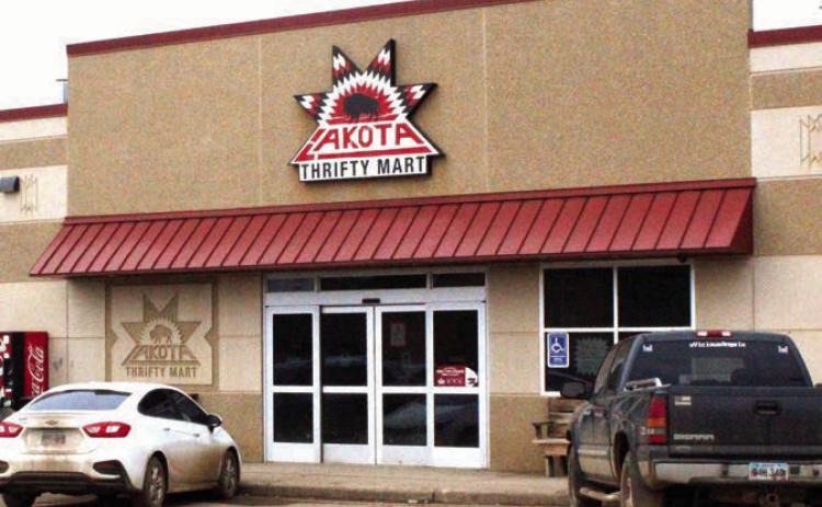 The Lakota Thrifty Mart store in Dupree received a subsidy of more than $135,000 from the LTM store in Eagle Butte to maintain operations last year. Tribal officials are looking for ways to offset business losses at all of the LTM locations as well as the Subway sandwich shop in downtown Eagle Butte. Photo by Patty Peacock