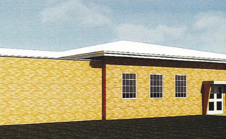 A 27-foot x 25-foot addition to the Dewey County Courthouse in Timber Lake will provide fireproof space for county records. Estimated cost of the project is around $300,000 with work scheduled to get underway this spring. See bid notice on Page 12.