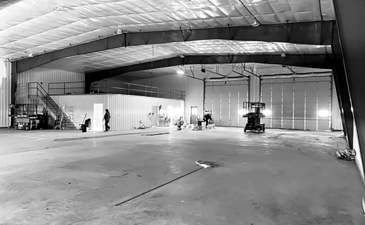 Construction progressing on new county highway shop