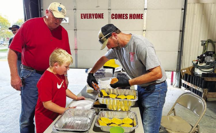 Timber Lake Volunteer Firemen serve