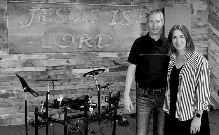 Pastors Bryce and Collette Schaffer, New Hope Church, Timber Lale Photo by Ann Arnold