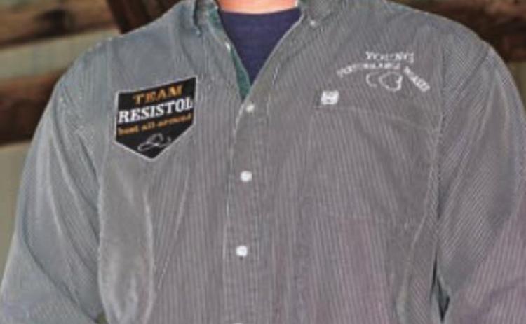 Trey Young had a hot hand roping in Killdeeer over the Labor Day weekend. File Photo by Robert Slocum