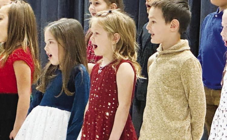 Kindergarteners (above)
