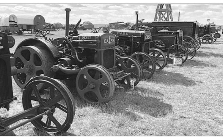 Fall fun at the threshing show ...