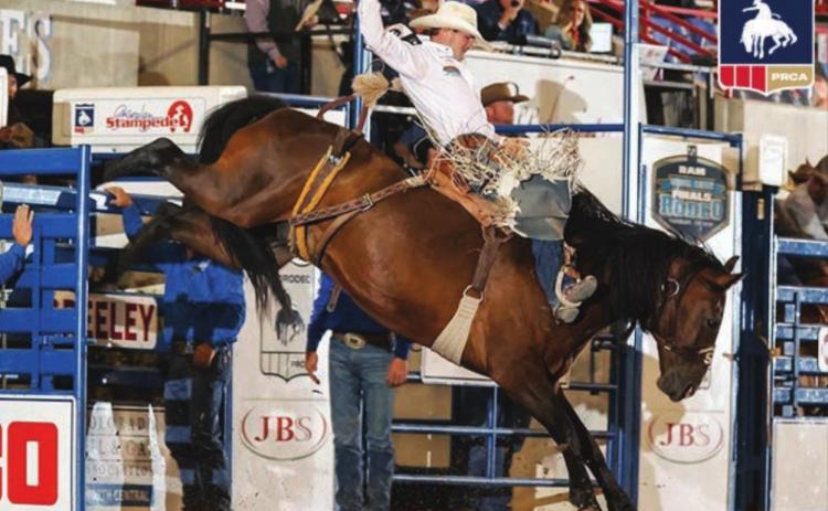 Shorty Garrett has been red hot on the pro rodeo circuit. Photo courtesy of PRCA.com
