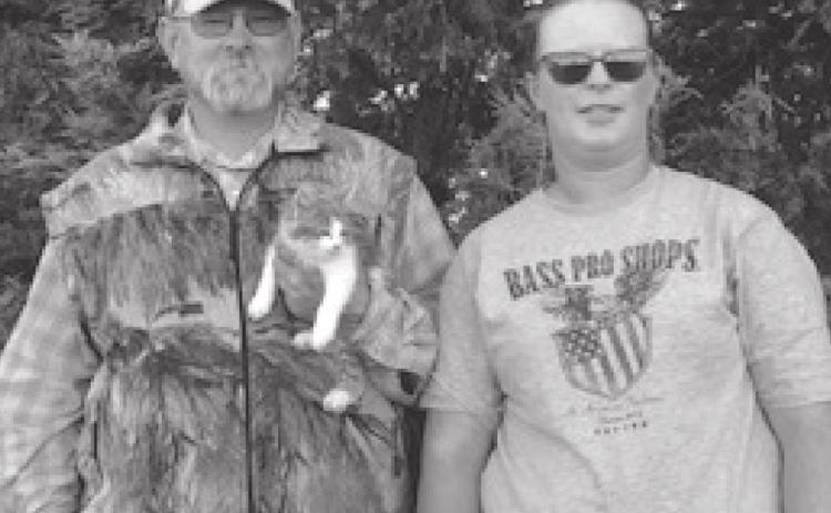 Jason and Megan Hulm raise cattle, sheep, wheat and corn west of Glad Valley. They also have a business, Crappie Creek Feeds.