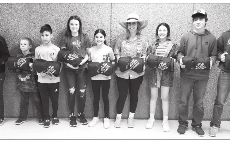 Knights of Columbus Free Throw Contest winners