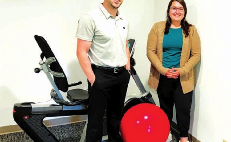 Drew Petersen (LEFT) has recently welcomed Courtney Dahlgren to the Hands on Health staff. They see patients at Timber Lake on Tuesdays and Thursdays.
